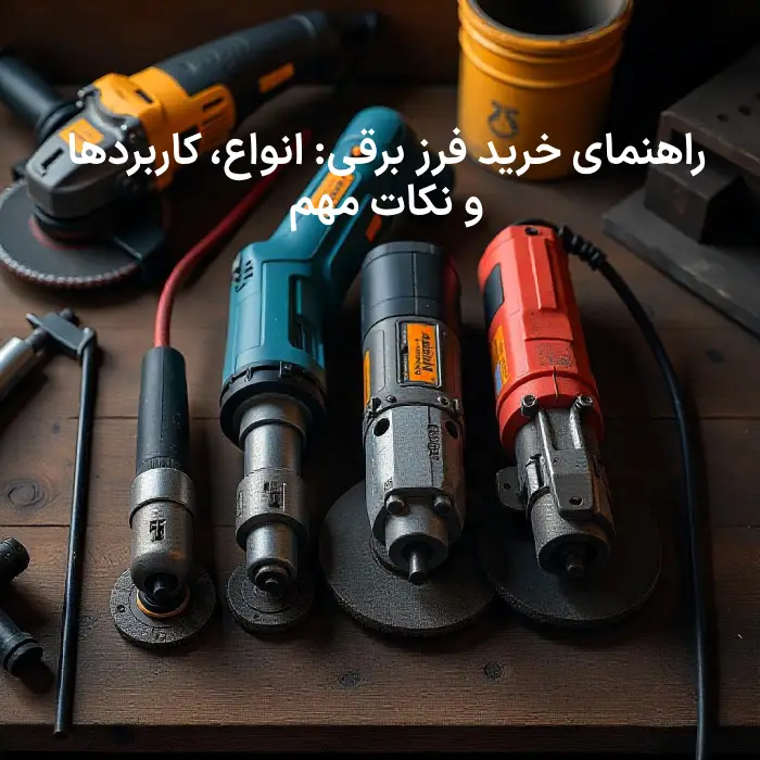 راهنمای خرید فرز برقی: انواع، کاربردها و نکات مهم