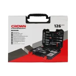 جعبه‌ابزار 126 پارچه کرون مدل CPHTS-BXA126